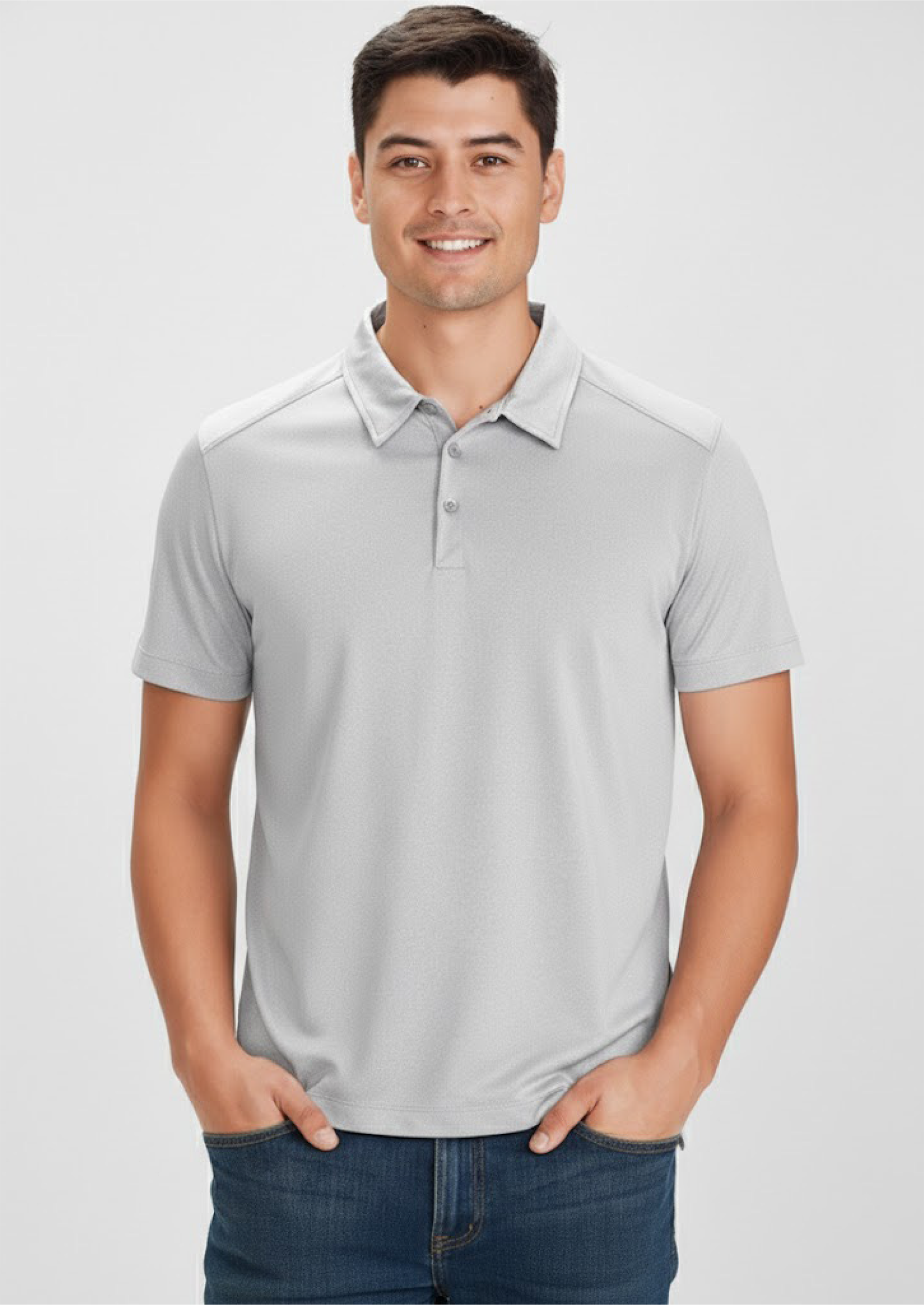 P815MS - Mens Aero Polo Quick Dry, Breathable Polo